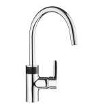 KLUDI K�chenarmatur E-Go opto-elektronisch Batteriebetrieb druckfest, Chrom