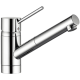 SOLIDO K�chenarmatur Scope mit ausziehbarem Auslauf druckfest, Chrom