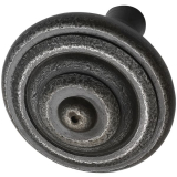 SCHRGHOFER Knopfdrckerlochteil, VK 8 mm, Ansatz 19 mm, Eisen alt gebrstet