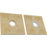 KSV Fr�sschablone f�r Halter Gr��e 4