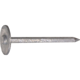 Leichtbauplattenstift 34x 80 mit aufgenieteter runder Scheibe metallisiert