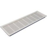 Lftungsgitter innen eckig, Lnge 222 mm, Breite 57 mm,KS verchromt matt