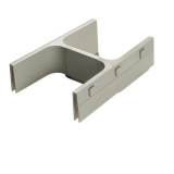 NINKA BANIO Siphon Ausschnitt Rahmenset KS wei