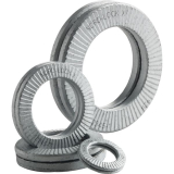 NORD-LOCK NL14 zinklamellenbeschichtet Keilsicherungsscheibenpaar n. DIN25201