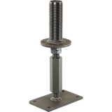 PITZL Pfostentr�ger Typ 10931.1200 ZiNiP beschichtet rechts/links