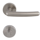 SOLIDO FH-Drckergt. PRAG - auf Ros. PZ, TS35-45, -EI-30, glanzchrom