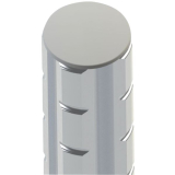 Trgersule Quatro  38 mm, Hhe 400 mm, Aluminium eloxiert