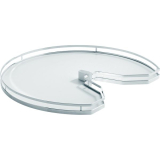 3/4 ARENA STYLE Tablar REVO 90,  710 mm, Korpusma 800 x 800 mm, Holz/Stahl