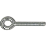 Ringschraube mit metrischem Gewinde M 8x50 verzinkt-blau