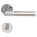 SOLIDO Drckergt. RIO - auf Ros. WC, TS35 - 45, glanzchrom - Edelstahl