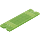 GLUSKE Bremskl�tze 100 x 30 x 5 aus Kunststoff gr�n