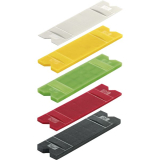 GLUSKE Bremskltze 100 x 30 x 2 aus Kunststoff blau