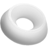 Rosette 90 M 6 Polyamid natur fr Senkschrauben