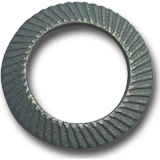 SCHNORR Sicherungsscheibe "S" M 3 Federstahl mechanisch verzinkt