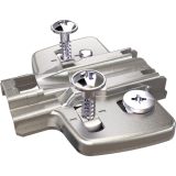 HETTICH Anschraub - Kreuzmontageplatte-Spezialschraube asym. 9071651, D 1,5