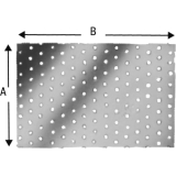 SIMPSON Lochblech NP 100x200x2.0 feuerverzinkt