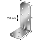 SIMPSON Winkelverbinder AA 60280 feuerverzinkt