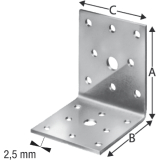 SIMPSON Winkelverbinder AC 35350 feuerverzinkt