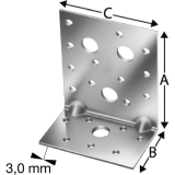 SIMPSON Winkelverbinder AE 48 feuerverzinkt mit Zulassung