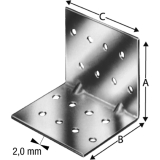 SIMPSON Winkelverbinder AF 90265 feuerverzinkt
