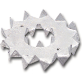 SIMPSON Bulldog C1-75 D 75/26 feuerverzinkt zweiseitiger Scheibendbel mit Zhne