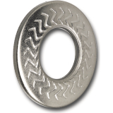 SKM M12 Edelstahl A4 Sperrkantscheibe f�r normale Kopfauflagen