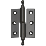 Stil-M�belband gerade, rechts, 50x40 mm, Messing br�niert