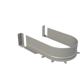 syphon flex - flexibles KSprofil zu Splenlade, wei, Bodenstrke 16mm