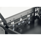HETTICH SYSTEMA TOP 2000 Container-Set Sil Sys, Vollauszug, ET 530,schw.