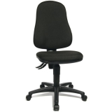 TOPSTAR Drehstuhl Point 60 ohne Armlehnen, Bezug Stoff schwarz