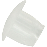 TD1 Transchlagdmpfer zum Einbohren, 8 x 1, Bohrma: 5 x 5,5, weich,KS transp