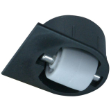 Roller-Mini BSR Bohrsenkrolle soft Rad�berstand 4 mm, � 25 mm,Kunststoff schwarz