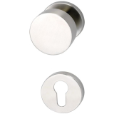 SOLIDO Wechselgarnitur SYLT m. Rosetten PZ, FH, Edelstahl matt