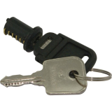 HEKNA Zylinder-Wechselkerne, Sperre 1554, Zamak schwarz