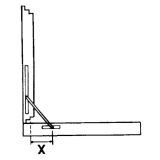 ffnungsbegrenzung m. Bremse, lang, 244 mm, Zinkdruckgu silberfrbig (52978)