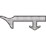 GUTMANN Verglasungsdichtung innen 2030/5 N, auf Ma, Kunststoff APTK schwarz