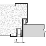 Anschwei�muffen M10 x 1, Stahl blank