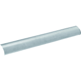 Griffrohr 7100 fr Stangengriff, 1500 mm, silber eloxiert