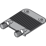 BLUM Frontstabilisierung f�r Tandembox, KS R7037 staubgrau