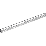 EKU CLIPO B�rstendichtung zu Staubschutzprofil, Kunststoff grau