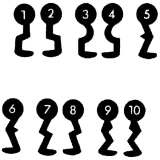 Buntbartschl�ssel, Tabelle 3, Sperre 10