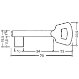 Buntbartschl�ssel, Tabelle 3, Sperre 9