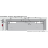 Gleitschiene GSR-EMR1-V, silber