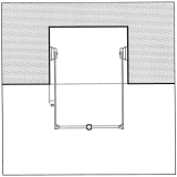 Distanzrahmen Junior, H 20mm, KS,wei