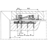 Zapfenband DORMA 8062 f. Holz- u. Alutren, verstellbar, Stahl verzinkt
