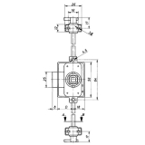 HEKNA ULTRA SYSTEM 24 Drehstangenschloss Dornma� 30 mm, Zamak
