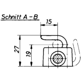 HEKNA ULTRA SYSTEM 24 Drehstangenschloss Dornma� 30 mm, Zamak