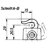 HEKNA OBJEKT UNIVERSAL SYSTEM 24 Drehstangenschloss Dornma� 38 mm