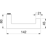 ECO Dr�ckerlochteil D 330 - VK 9 mm, FS, Edelstahl rostfrei