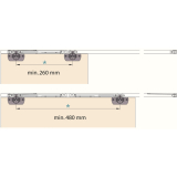 EKU CLIPO 16 D�mpfungssystem bis 16 kg, 2 -fl�gelig